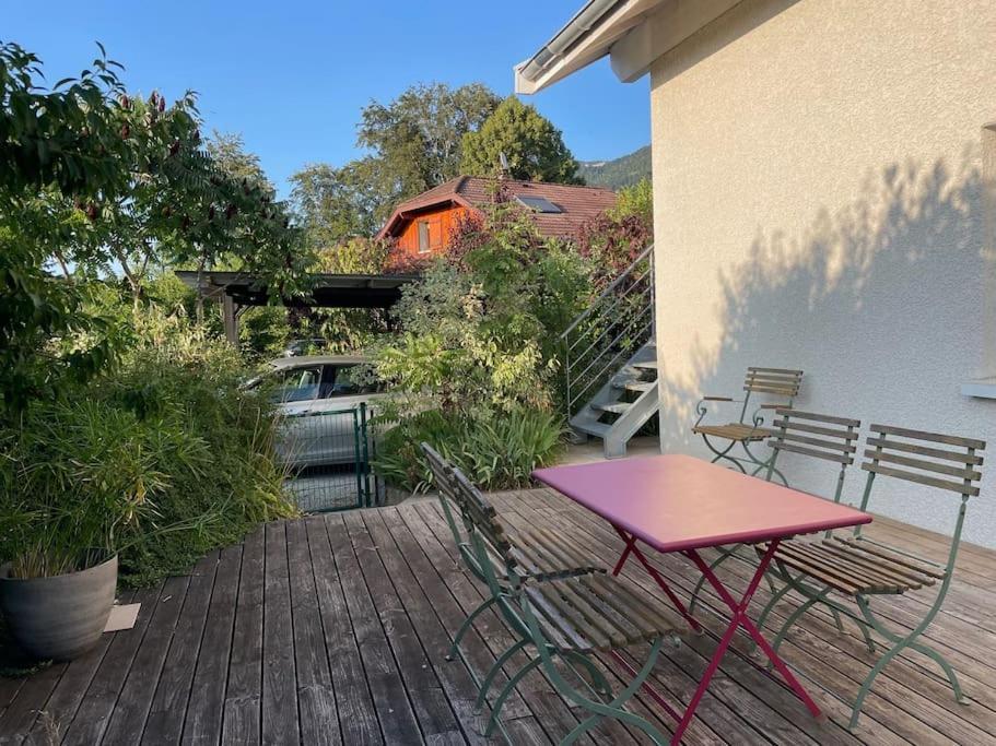 Chez Peggy & Victor - Appartement 4/5 Personnes Naves-Parmelan Luaran gambar